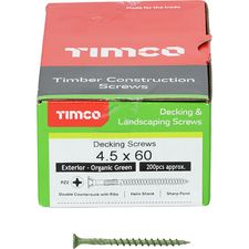 DECKING SCREWS 4.5 X 60MM (Tub 200)