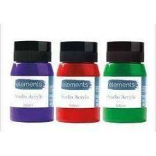 Elements Acrylic Paint 500ml - Strahan Timber.