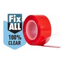 FIX ALL DOUBLE SIDED CLEAR TAPE (75kg) - Strahan Timber.