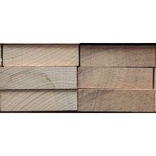 HARDWOOD PACK 1200mm x 44mm x 20mm (6 Pieces) - 3 WHITE OAK, 3 SAPELE - Strahan Timber.