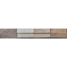 HARDWOOD PACK 600mm x 169mm x 20mm (8 Pieces) - 2 ASH, 2 WALNUT, 2 WHITE OAK, 2 POPLAR