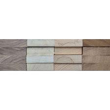 Hardwood Pack - 600mm x 44mm x 20mm (8 Piece) - 2 ASH, 2 WALNUT, 2 WHITE OAK, 2 POPLAR - Strahan Timber.