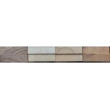 Hardwood Pack - 600mm x 44mm x 20mm (8 Pieces) - 4 ASH, 4 WALNUT - Strahan Timber.