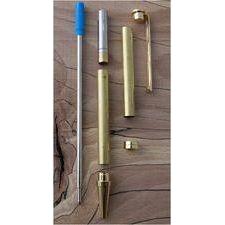 Pen Insert Gold & Chrome - Twist (C/W Instructions) (Pack of 1) - Strahan Timber.