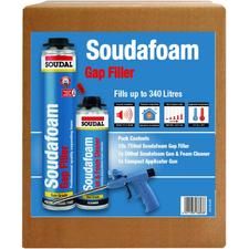 SOUDFOAM / 10 Foam - 1 Gun - 1 Cleaner Professional Foam Pack