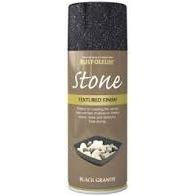 Spray Paint Stone Finish