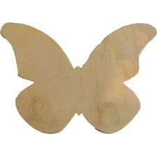 Sycamore Pyrography Blank *BUTTERFLY - Strahan Timber.